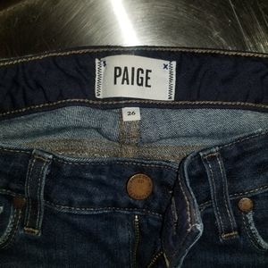 Paige skinny jeans